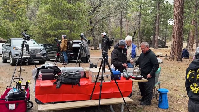 ABD'de 'Ateş Şelalesi' görüntülendi: Nadir görülen bir doğa olayı