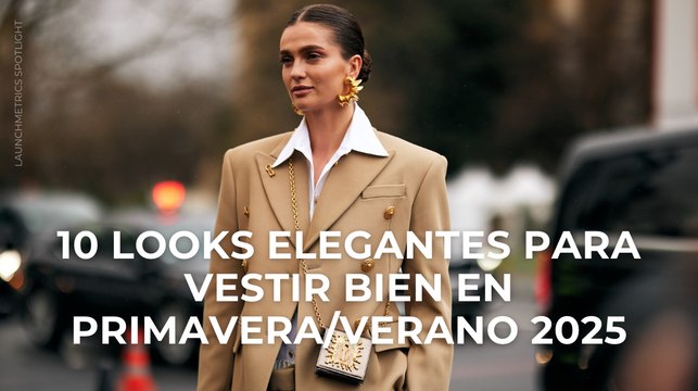 10 looks elegantes para vestir bien en primavera 2025