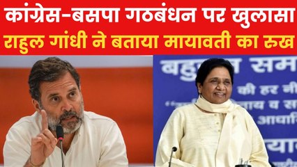 Rahul Gandhi on BSP-Congress alliance: राहुल गांधी ने किया बड़ा खुलासा, बोले- मायावती को दिया था साथ लड़ने का प्रस्ताव
