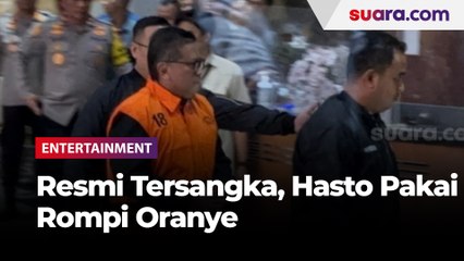 Hasto Resmi Ditahan KPK, Pakai Rompi Oranye