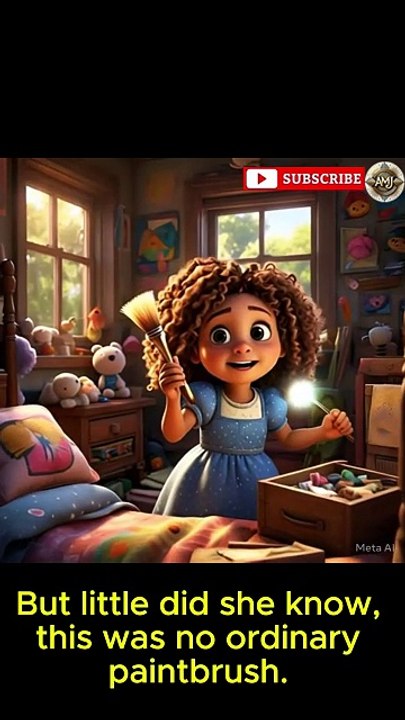 The Enchanted Paintbrush – Lily’s Magical Adventure!