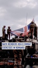 NATO holds massive military drills in Romania as U.S. shifts its Europe stance