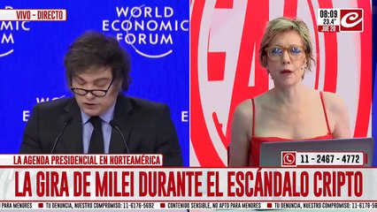 Escandalo $LIBRA: Milei de gira por EE.UU