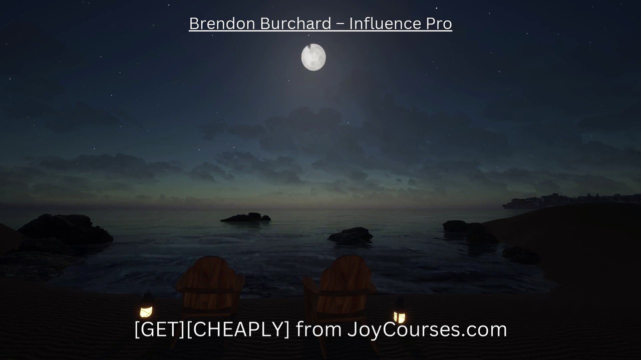 (JoyCourses.com)(Cheap) Brendon Burchard – Influence Pro