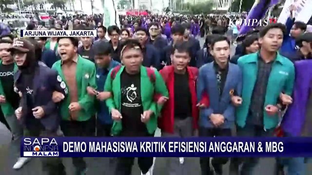 BEM SI Gelar Aksi Indonesia Gelap, Soroti Efisiensi Anggaran dan Makan Bergizi Gratis