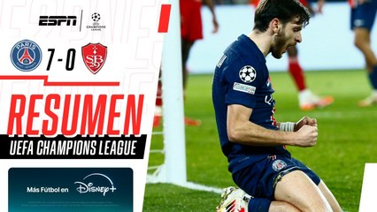PSG vs Stade Brestois (7-0) | UEFA Champions League 2024/25 | 16vos, vuelta