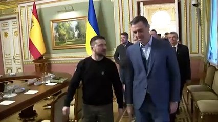 Sánchez viajará el lunes a Kiev para reafirmar el apoyo de España a Zelenski