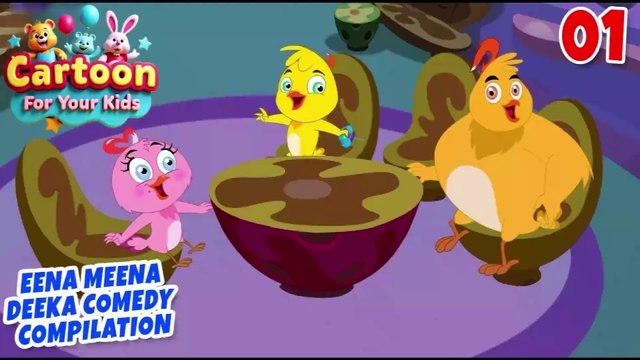 Eena Meena Deeka Ki Comedy | Season 1 Compilation 01 | Funniest Cartoon Episodes for Kids | Watch Now on Cartoon for Your Kids! | #CartoonforYourKids #EenaMeenaDeeka #KidsComedy #CartoonForKids #FunnyCartoons #KidsEntertainment #Season01 #Compilation
