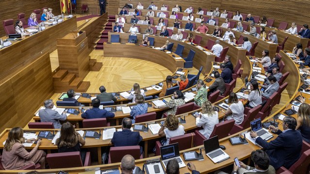 Así ha sido la votación en las Cortes Valencianas en la que se exigía la dimisión de Mazón
