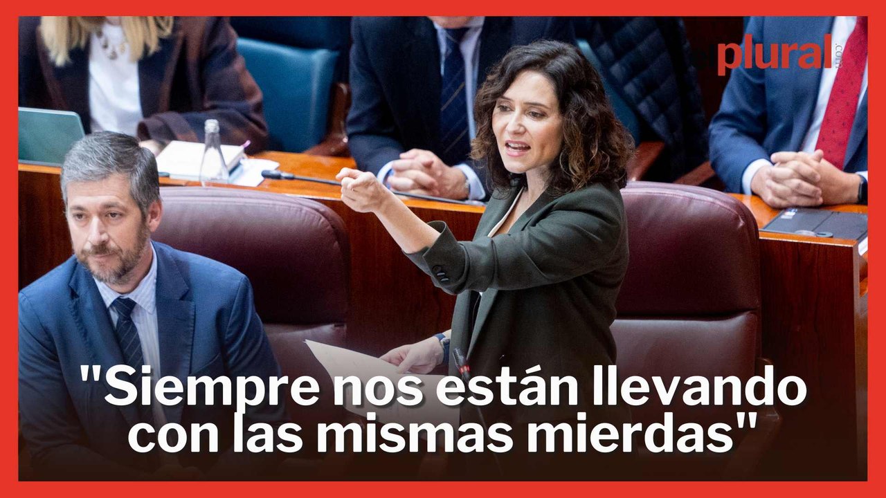 Ayuso carga contra la oposición por las víctimas en residencias: "Siempre con las mismas mierdas"