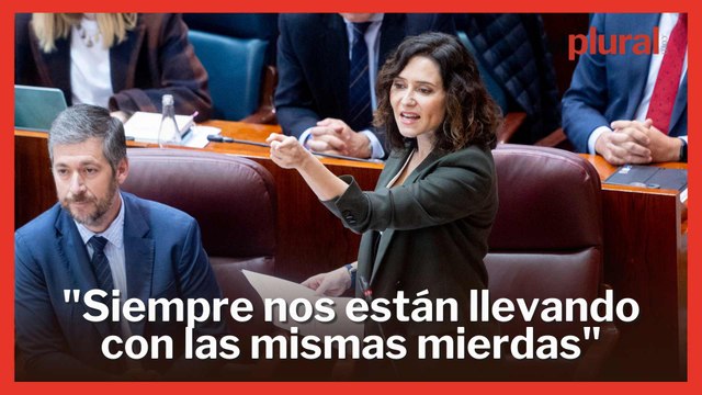 Ayuso carga contra la oposición por las víctimas en residencias: Siempre con las mismas mierdas