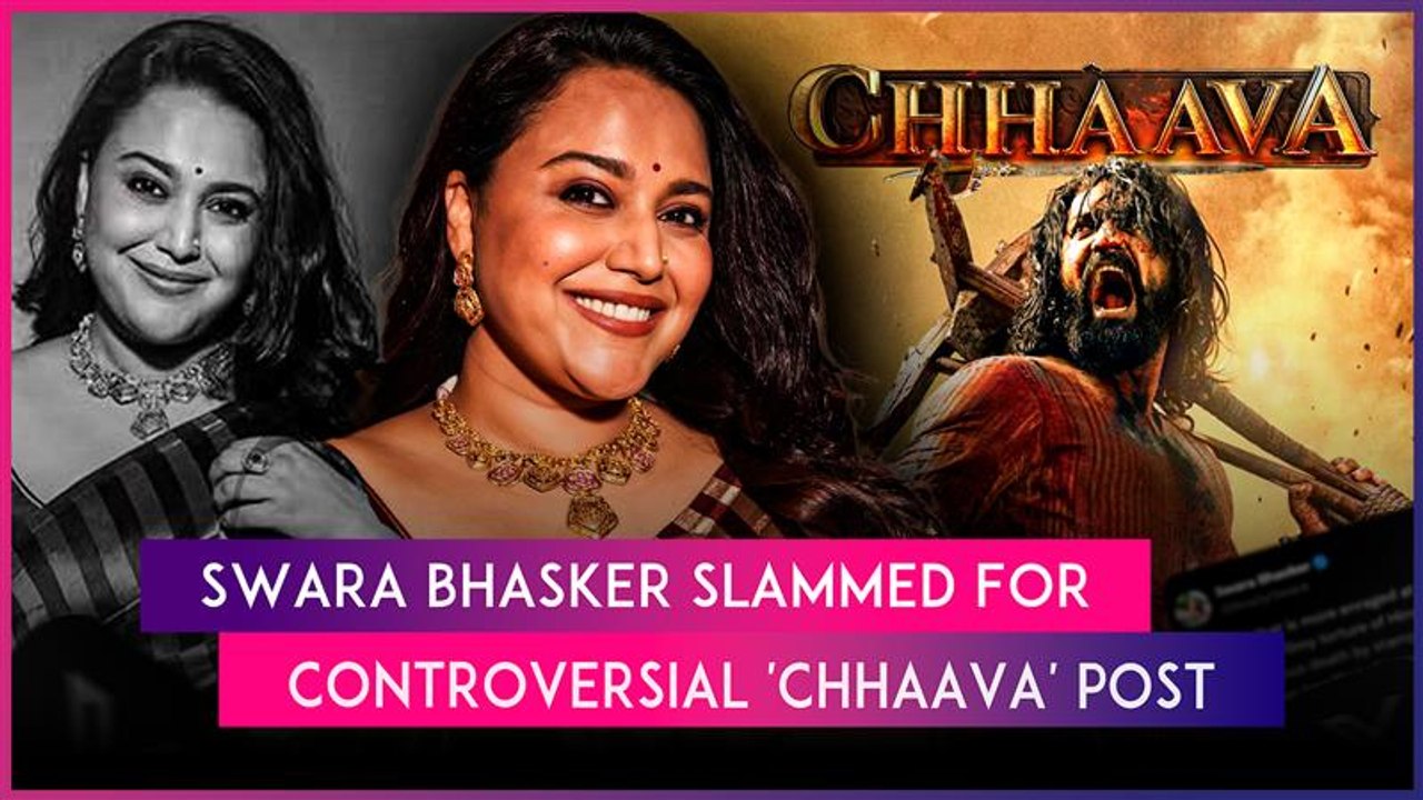 Swara Bhasker Faces Backlash For Her Controversial Post About Vicky Kaushal's 'Chhaava'