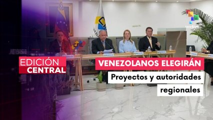 CNE informó que los venezolanos elegirán autoridades regionales y proyectos en fechas diferentes