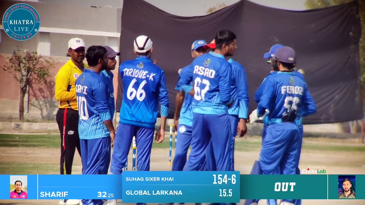 Highlights Global CC Larkana VS Suhag Sixer Khairpur
