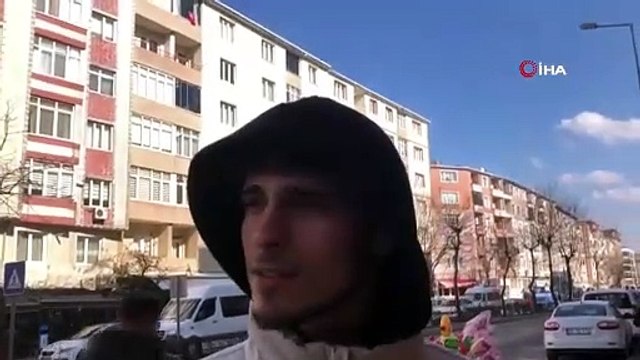 Tekirdağ’da şaşırtan görüntü! Dondurucu soğukta süs havuzuna girdiler