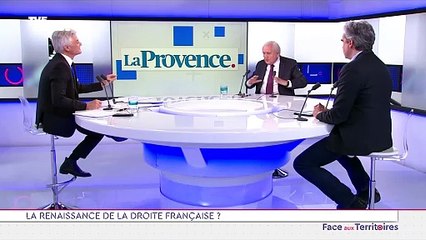 L'ancien Premier ministre Jean-Pierre Raffarin dans l'émission Face aux Territoires sur TV5 Monde