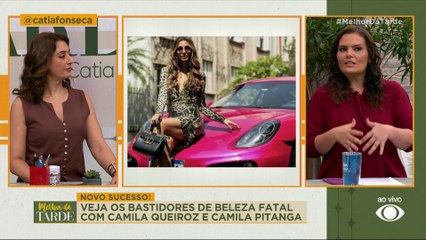 BELEZA FATAL: Camila Pitanga compartilha vídeo nas redes de bastidores da novela | Melhor da Tarde
