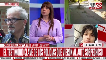 Crimen de Paloma y Josué: citan a declarar al papá y al tío de Paloma