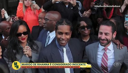 Marido de Rihanna é considerado inocente em caso de agressão com arma de fogo | Melhor da Noite