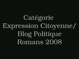 Remise des prix au Festival de Romans 2008