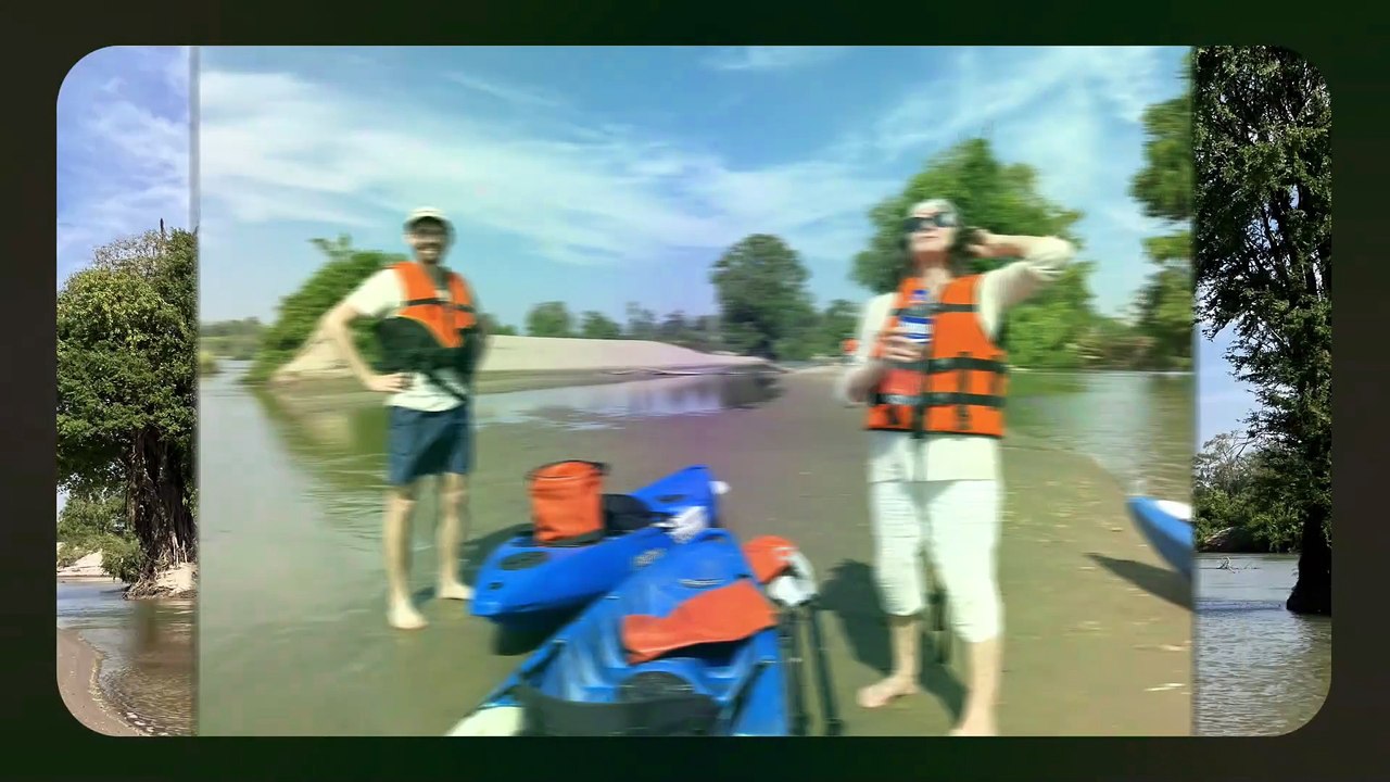 27 - Kayak sur le Mékong