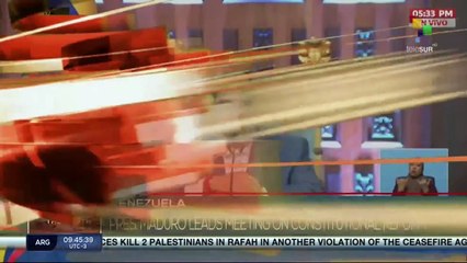 President Nicolas Maduro leads meeting on constitutional reform