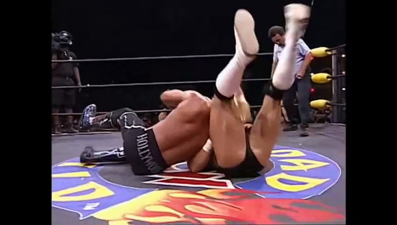 WCW Road Wild 1997 - Hollywood Hulk Hogan vs Lex Luger (WCW World Heavyweight Championship)