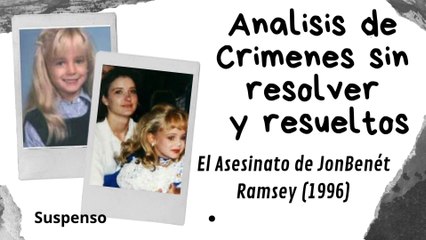 El Asesinato de JonBenét Ramsey (1997)