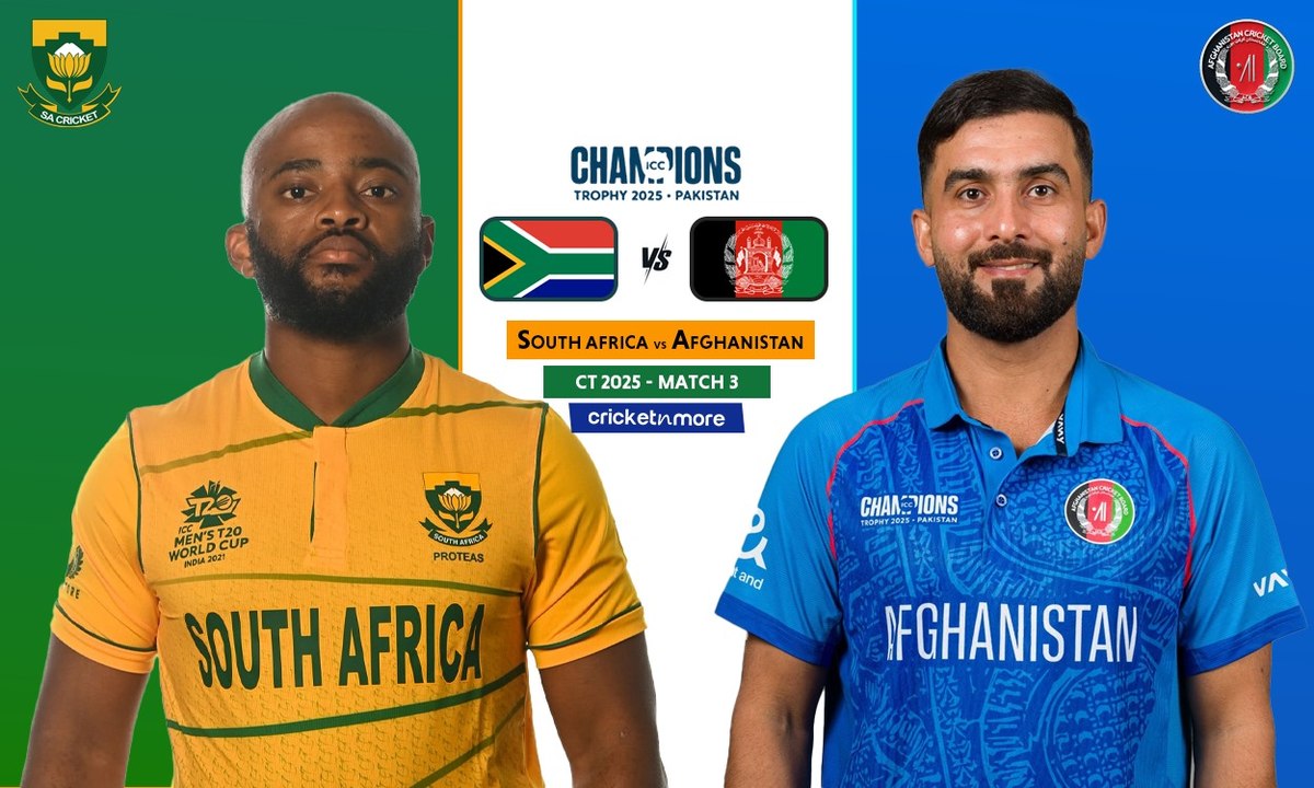 Afghanistan vs South Africa Dream11 Prediction || AFG vs SA Dream11 Team || ICC Champion Trophy 2025