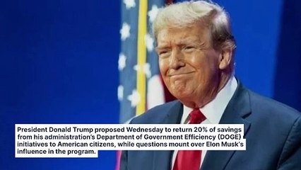 Trump's 20% 'DOGE Dividend' Tax Refund Plan Might Cripple 'Entire Effort,' Says Tax Expert — Here's How Much Everyone Would Get
