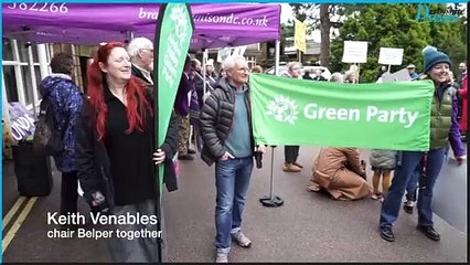 Protest at County Hall to Save Ada Belfield Care Home 🏥