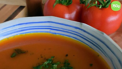 Soupe potiron-tomate