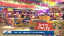 Espaço facilita as produções de carnaval