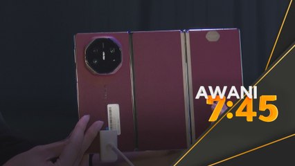 HUAWEI lancar model HUAWEI Mate XT, peranti tiga lipat pertama di dunia