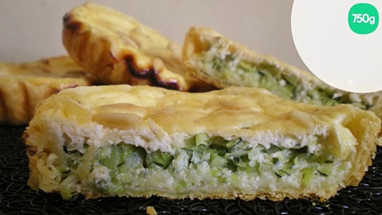 Tartelettes courgettes et fromage de brebis