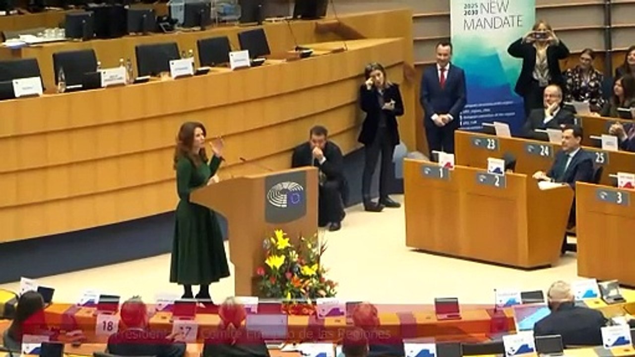 Moreno, elegido para presidir el Comité Europeo de las Regiones: "Hay que reforzar democracias"