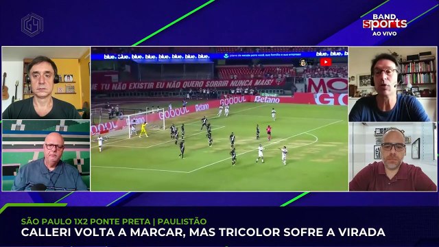 SÃO PAULO SÓ NÃO ANDOU EM CAMPO CONTRA O PALMEIRAS , AVALIA ARNALDO RIBEIRO NO G4