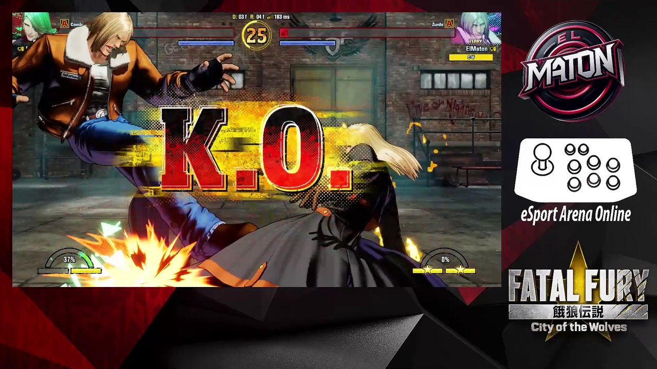 Fatal Fury: City of the Wolves • Fightcade • "Laeryn" vs "ElMaton" - 2025/02/20 #openbeta