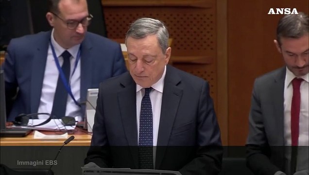Draghi al Parlamento europeo: Ue agisca come un unico Stato e sia rapida