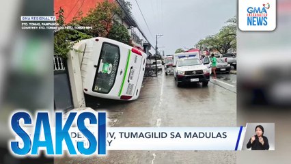 Saksi: (Part 1) Tumagilid sa madulas na highway; Isyu sa SHS Voucher Program; Hiling na caucus para pag-usapan ang impeachment