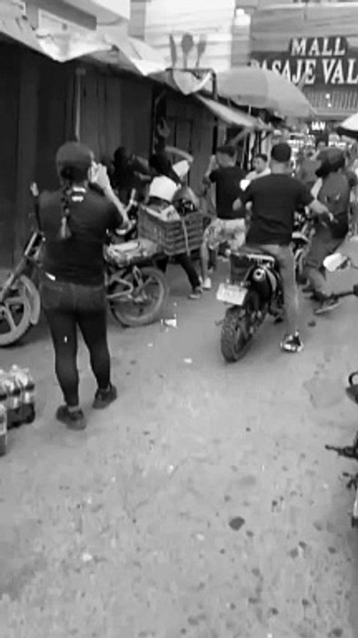 Pobladores contra ladrón en San Pedro Sula