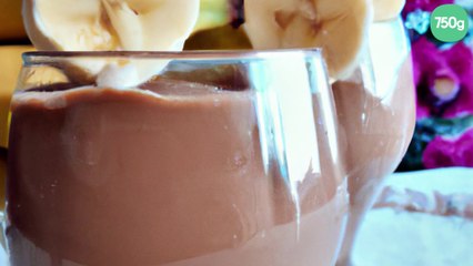 Smoothie chocolat et banane