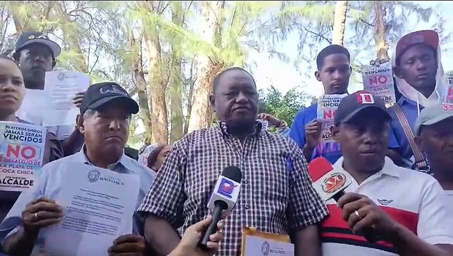 Trabajadores playeros de Boca Chica rechazan desalojos y exigen inclusión en el desarrollo turístico