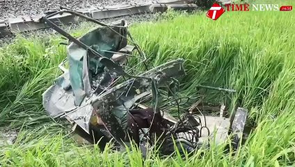 Tukang Becak Tewas Tertabrak Kereta Api di Serdang Bedagai