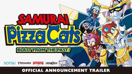 Samurai Pizza Cats: Blast from the Past! - Tráiler del Anuncio