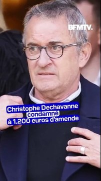 Christophe Dechavanne condamné pour conduite sous stupéfiants