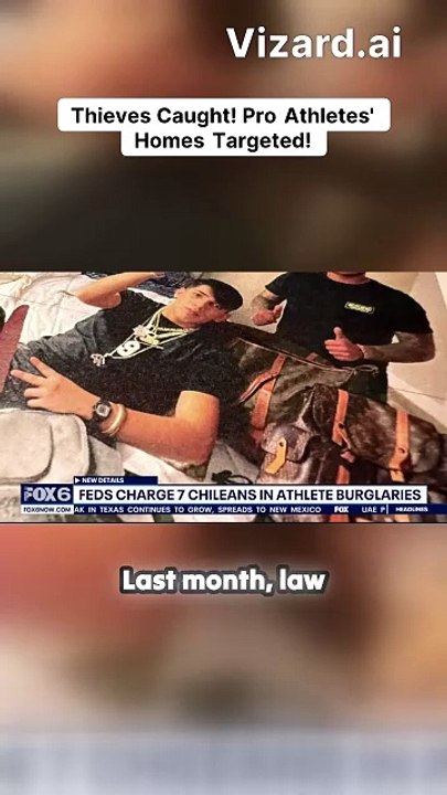 Thieves Caught! Pro Athletes' Homes Targeted! (bobby portis) BREAKING NEWS ||