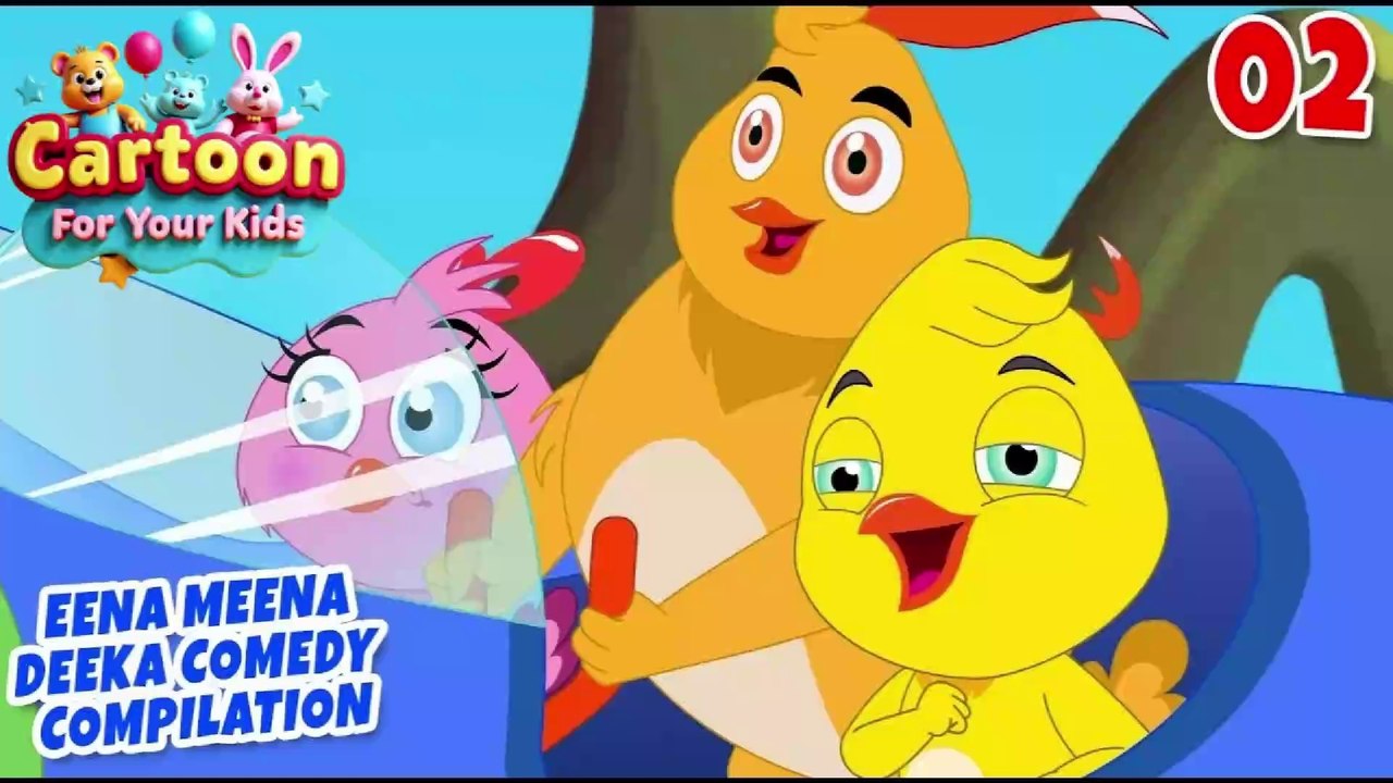 Eena Meena Deeka Ki Comedy | Season 1 Compilation 02 | Funniest Cartoon Episodes for Kids | Watch Now on Cartoon for Your Kids! | #CartoonforYourKids #EenaMeenaDeeka #KidsComedy #CartoonForKids #FunnyCartoons #KidsEntertainment #Season01 #Compilation