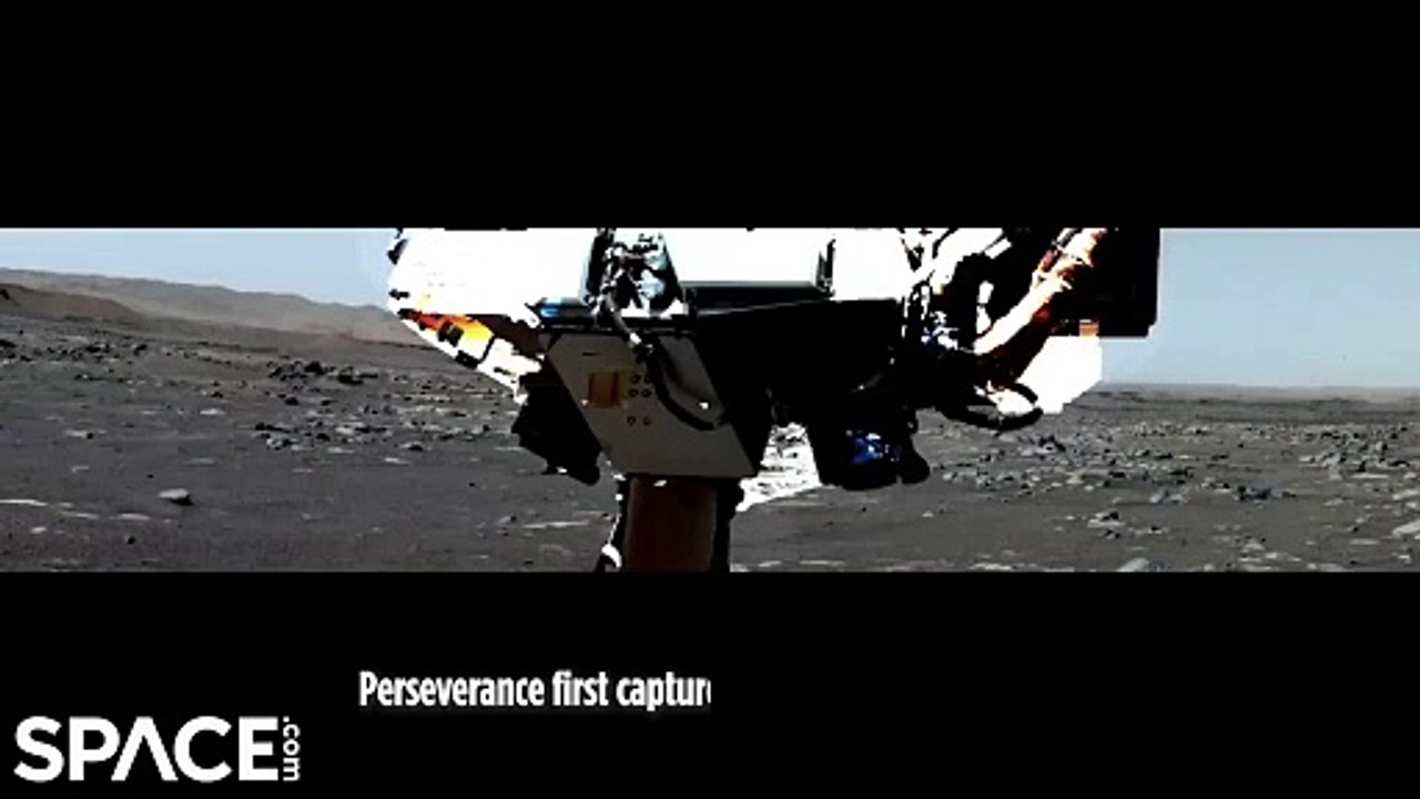 Perseverance Rover Captures Martian Dust Devil