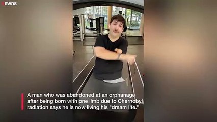 "I was born with one limb after being exposed to nuclear radiation"